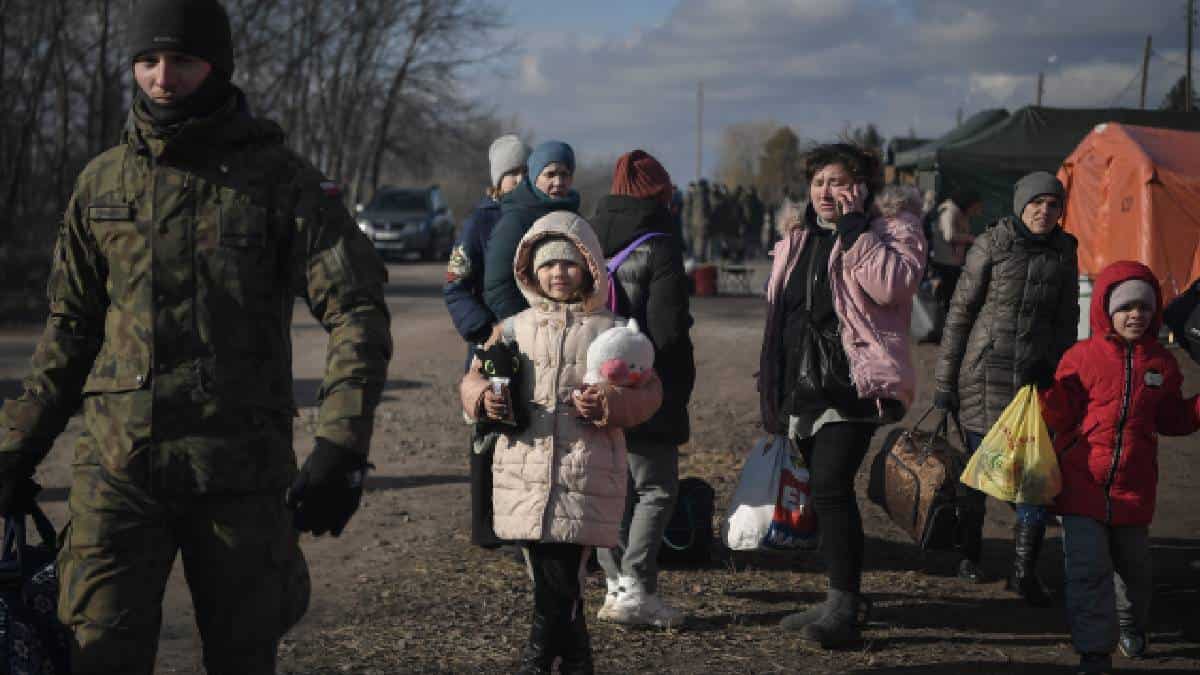 Evacuacion ucranianos