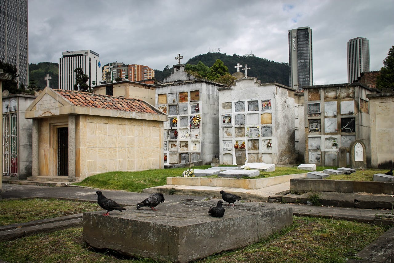 Este lugar están enterrados personajes históricos de Colombia