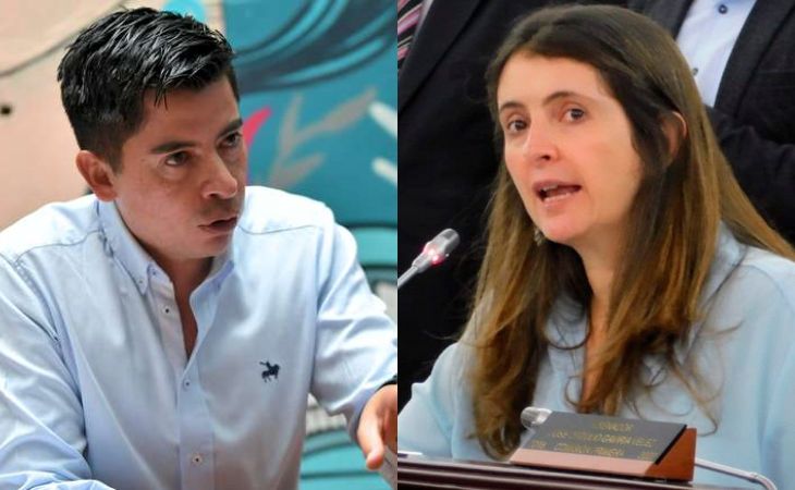  Contrarreforma a la salud enfrente a los senadores Valencia y Ávila