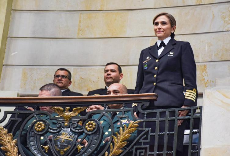 Beatriz, la abogada que se convirtió en la primera contralmirante de la Armada en Colombia