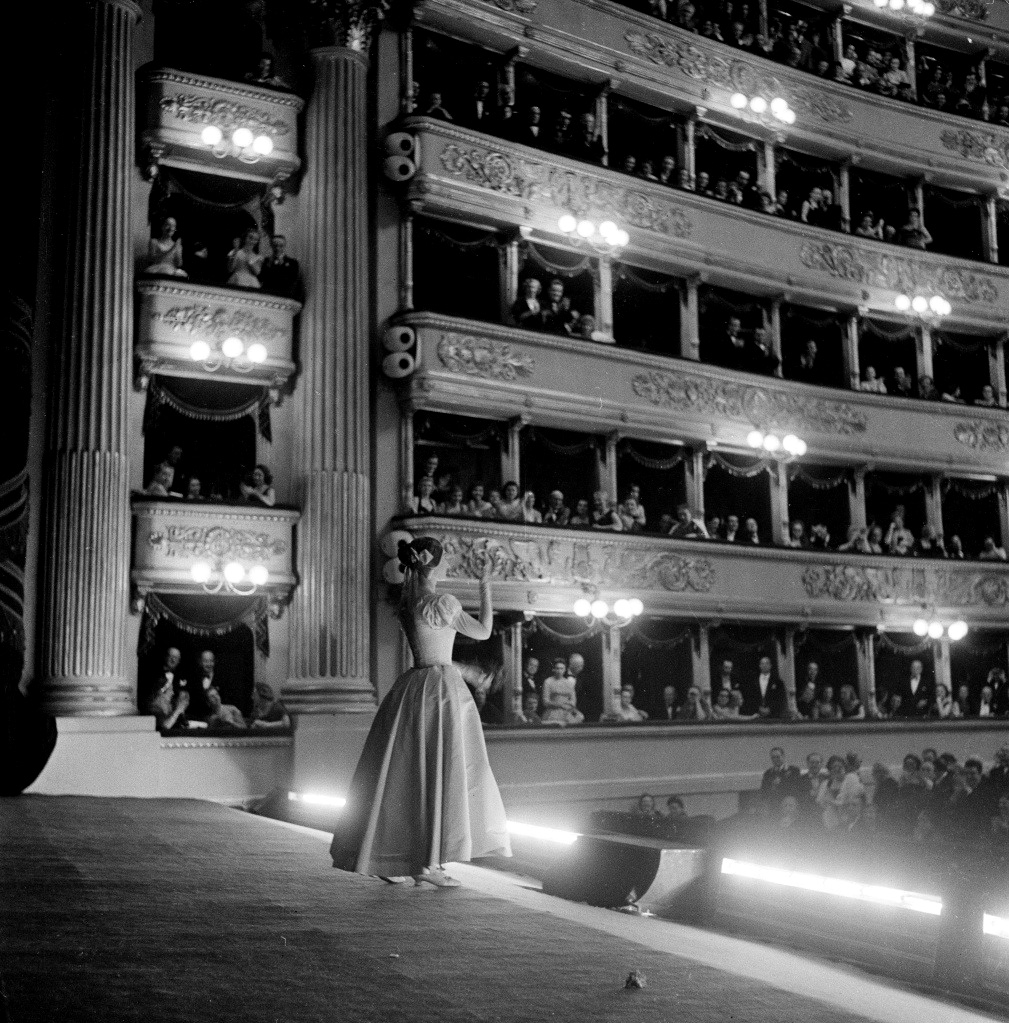 Callas en la Scala de Milán