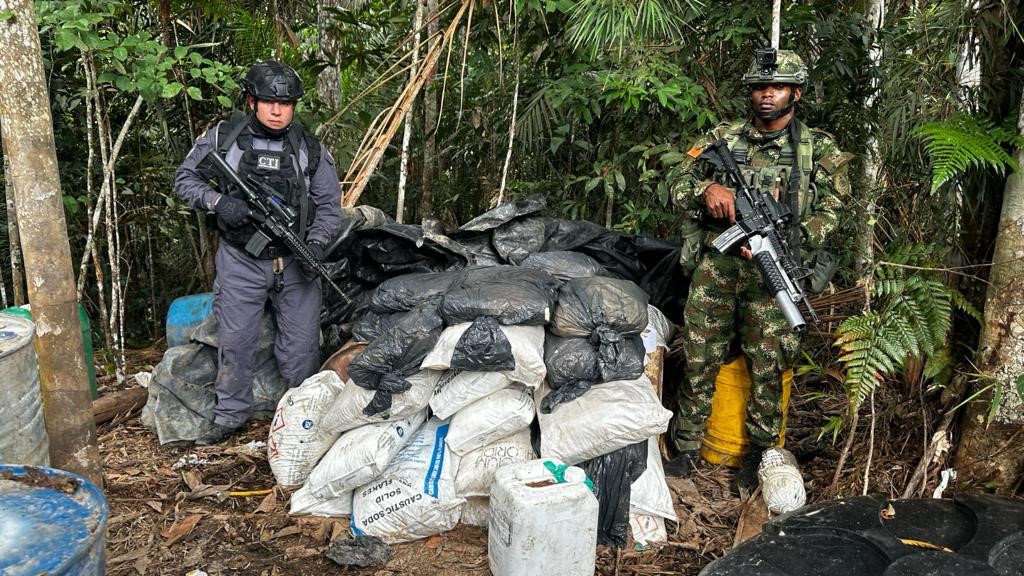 Este año se han decomisado 58 toneladas de cocaína