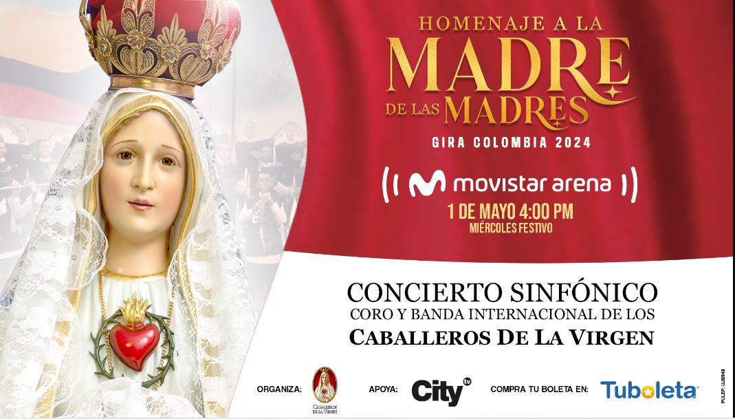 Banda Sinfónica de los Caballeros de la Virgen estará mañana en Bogotá